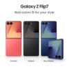 Samsung Galaxy Z Flip7 5G Smartphone with Galaxy AI (JetBlack, 12GB RAM, 512GB Storage), Ultra Sleek Design with 50MP High-Resolution Camera, Exynos 2500, Google Gemini 41TcXbkQhdL. SL500 1 100x100