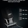 vgr v 937 professional corded & cordless hair trimmer for men with 500min long runtime | 2000mah lithium battery with led display (black)