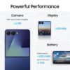 Samsung Galaxy Z Flip7 5G Smartphone with Galaxy AI (Coralred, 12GB RAM, 256GB Storage), Ultra Sleek Design with 50MP High-Resolution Camera, Exynos 2500, Google Gemini 41kLISw1CfL. SL500 100x100