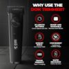 beardo don trimmer for men | 150 min run time | 20 length settings | cordless | washable stainless steel blades | powerful li+ battery for quick charging | stylish gun metal finish | gift for brother | gift for friends