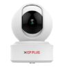 cp plus 4mp wi fi pt home security smart camera | 360˚ with pan & tilt | two way talk | cloud monitoring | motion detect | night vision | supports sd card (up to 128 gb) | alexa & ok google cp e41a