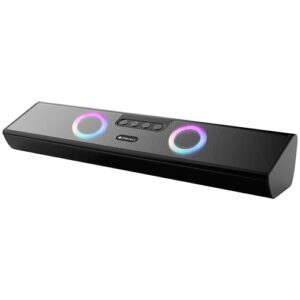 zebronics astra 35, portable bluetooth speaker, 16 watts, upto 8h backup, dual drivers + dual passive radiators, call function, bluetooth v5.3 | usb | msd| aux, tws, rgb led