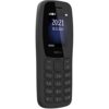 nokia 105 classic | single sim keypad phone with built in upi payments, long lasting battery, wireless fm radio, without charger | charcoal