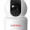 cp plus 2mp full hd smart wi fi cctv home security camera | 360° with pan tilt | view & talk | motion alert | night vision | sd card (upto 128 gb), alexa & google support | ir distance 10mtr | cp e25a