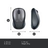 logitech m235 wireless mouse, 1000 dpi optical tracking, 12 month life battery, compatible with windows, mac, chromebook/pc/laptop logitech m235 wireless mouse, 1000 dpi optical tracking, 12 month life battery, compatible with windows, mac, chromebook/pc/laptop