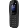 nokia 105 classic | single sim keypad phone with built in upi payments, long lasting battery, wireless fm radio, without charger | charcoal