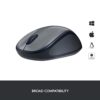 logitech m235 wireless mouse, 1000 dpi optical tracking, 12 month life battery, compatible with windows, mac, chromebook/pc/laptop logitech m235 wireless mouse, 1000 dpi optical tracking, 12 month life battery, compatible with windows, mac, chromebook/pc/laptop