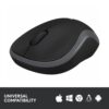 logitech m186 wireless mouse, 2.4ghz with usb mini receiver, 12 month battery life, 1000 dpi optical tracking, ambidextrous, compatible with pc, mac, laptop logitech m186 wireless mouse, 2.4ghz with usb mini receiver, 12 month battery life, 1000 dpi optical tracking, ambidextrous, compatible with pc, mac, laptop
