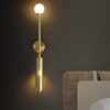 coral tree long dual side light frosted glass metal wall light for bedroom, living room, dining room & home decor (golden color 60 cm height) coral tree long dual side light frosted glass metal wall light for bedroom, living room, dining room & home decor (golden color 60 cm height)