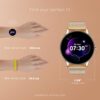 noise twist go round dial smartwatch with bt calling, 1.39" display, metal build, 100+ watch faces, ip68, sleep tracking, 100+ sports modes, 24/7 heart rate monitoring (gold link) noise twist go round dial smartwatch with bt calling, 1.39" display, metal build, 100+ watch faces, ip68, sleep tracking, 100+ sports modes, 24/7 heart rate monitoring (gold link)