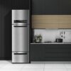 whirlpool 270 l (gross capacity 300l) frost free triple door refrigerator (fp 313d protton roy alpha steel (z)