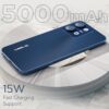 lava storm lite 5g (cosmic titanium, 4+4*gb ram, 128gb storage) | india's first mtk dimensity 6400 processor | 50mp ai camera | ip64 rated | 120 hz display | 5000 mah battery | supports all 5g bands