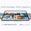 honor pad x9 with free flip cover 11.5 inch (29.21 cm) 120 hz 2k display, snapdragon 685, 13gb (8gb+5gb ram turbo), 128gb storage, 6 speakers, up to 13 hours battery, android, wifi, metal body, gray honor pad x9 with free flip cover 11.5 inch (29.21 cm) 120 hz 2k display, snapdragon 685, 13gb (8gb+5gb ram turbo), 128gb storage, 6 speakers, up to 13 hours battery, android, wifi, metal body, gray
