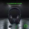 razer blackshark v2 x usb wired esports gaming headset: 7.1 surround sound 50mm drivers 240g lightweight build noise cancelling mic hybrid memory foam cushions black rz04 04570100 r3m1