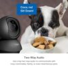 tapo 2k 3mp pan/tilt indoor wireless security camera for baby monitor,pet camera|motion detection & tracking|2 way audio|cloud & sd card storage|works w/alexa & google home|black c211 tapo 2k 3mp pan/tilt indoor wireless security camera for baby monitor,pet camera|motion detection & tracking|2 way audio|cloud & sd card storage|works w/alexa & google home|black c211