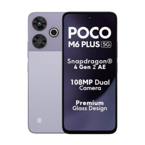 poco m6 plus 5g misty lavender 8gb ram 128gb rom