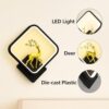 homeluxe aluminium modern wall lights living room led sconce, decorative indoor wall lamp with artistic deer design, ambient light fixture for home, hallway, bedroom (3000k 6000k) homeluxe aluminium modern wall lights living room led sconce, decorative indoor wall lamp with artistic deer design, ambient light fixture for home, hallway, bedroom (3000k 6000k)