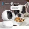 tapo c210 360° 3mp full hd 2304 x 1296p video pan/tilt smart wi fi security camera | alexa enabled | 2 way audio| night vision| motion detection | indoor cctv white