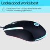 hp m160 usb wired gaming optical mouse with led backlight, 1000 dpi, 3 buttons and press life up to 3 million clicks, 1 year warranty (843w8aa, black) hp m160 usb wired gaming optical mouse with led backlight, 1000 dpi, 3 buttons and press life up to 3 million clicks, 1 year warranty (843w8aa, black)