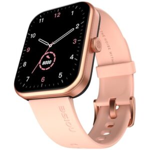 noise pulse 2 max 1.85" display, bluetooth calling smart watch, 10 days battery, 550 nits brightness, smart dnd, 100 sports modes, smartwatch for men and women (rose pink)