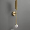 coral tree long dual side light frosted glass metal wall light for bedroom, living room, dining room & home decor (golden color 60 cm height) coral tree long dual side light frosted glass metal wall light for bedroom, living room, dining room & home decor (golden color 60 cm height)
