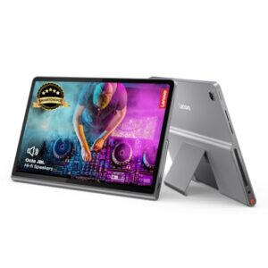 lenovo {smartchoice) tab plus with octa jbl hi fi speakers| 8 gb ram, 256 gb rom| 11.5 inch, 2k, 90 hz refresh| wi fi tablet| android 14| 45 w fast charger| built in kickstand| color: luna grey