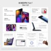 xiaomi pad 7 |qualcomm snapdragon 7+ gen 3 |28.35cm(11.16") display |8gb, 128gb |3.2k crystalres display |hyperos 2 |68 billion+ colours |dolby vision atmos |quad speakers |wi fi 6 |graphite grey