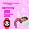 noise champ 2 kids smart watch with habit building (handwash, brushing, etc), ip68 waterproof, activity tracker, in built games, school mode. noisefit sync app, for boys and girls (frozen blue)