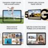 samsung galaxy tab a9+ [smartchoice], 27.94 cm (11.0 inch) display, ram 8 gb, rom 128 gb expandable, wi fi tablet, gray