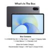 honor pad x9 with free flip cover 11.5 inch (29.21 cm) 120 hz 2k display, snapdragon 685, 13gb (8gb+5gb ram turbo), 128gb storage, 6 speakers, up to 13 hours battery, android, wifi, metal body, gray honor pad x9 with free flip cover 11.5 inch (29.21 cm) 120 hz 2k display, snapdragon 685, 13gb (8gb+5gb ram turbo), 128gb storage, 6 speakers, up to 13 hours battery, android, wifi, metal body, gray
