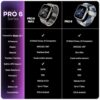 noise pro 6 max smart watch:intelligent ai, endless ai watch faces, ai companion, 1.96” amoled, stainless steel build, built in gps, 5 atm, en2 processor, for ios & android(jet black) noise pro 6 max smart watch:intelligent ai, endless ai watch faces, ai companion, 1.96” amoled, stainless steel build, built in gps, 5 atm, en2 processor, for ios & android(jet black)