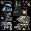 fire boltt snapp smart watch, selfie camera, 4g nano sim slot, 54.1mm amoled display, play store unlimited apps, 1000mah battery, 2gb/4gb ram + 16gb/64gb rom (archaic black) fire boltt snapp smart watch, selfie camera, 4g nano sim slot, 54.1mm amoled display, play store unlimited apps, 1000mah battery, 2gb/4gb ram + 16gb/64gb rom (archaic black)