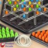 morovik chain triangle chess game triggle rubber band game for kids & adults, fun family board game, brain teaser puzzle interactive chess 2 4pla (chain traingle chess game) morovik chain triangle chess game triggle rubber band game for kids & adults, fun family board game, brain teaser puzzle interactive chess 2 4pla (chain traingle chess game)