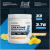 wellcore pure micronised creatine monohydrate (tropical tango, 33 servings) | rapid absorption | enhanced muscle strength & power|powder, 1 count