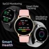 fire boltt phoenix smart watch 1.38” hd display, bluetooth calling, ai voice assistant, 120 sports modes, ip67 waterproof, spo2 monitor, smart watch for man & woman black