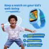 noise champ 2 kids smart watch with habit building (handwash, brushing, etc), ip68 waterproof, activity tracker, in built games, school mode. noisefit sync app, for boys and girls (frozen blue)