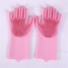 glun magic silicone dish washing gloves, silicon cleaning gloves, silicon hand gloves for kitchen dishwashing and pet grooming, great for washing dish, car, bathroom (1 pair,assorted) glun magic silicone dish washing gloves, silicon cleaning gloves, silicon hand gloves for kitchen dishwashing and pet grooming, great for washing dish, car, bathroom (1 pair,assorted)