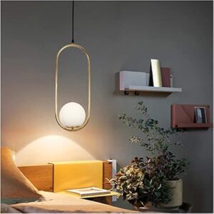 desidiya golden yellow hanging ceiling pendant light, for bedroom, living room, over the dining table, hotels, malls (capsule hanging, bulb not included) ac