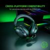 razer blackshark v2 x usb wired esports gaming headset: 7.1 surround sound 50mm drivers 240g lightweight build noise cancelling mic hybrid memory foam cushions black rz04 04570100 r3m1