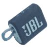 jbl go 3, wireless ultra portable bluetooth speaker, pro sound, vibrant colors with rugged fabric design, waterproof, type c (without mic, blue) jbl go 3, wireless ultra portable bluetooth speaker, pro sound, vibrant colors with rugged fabric design, waterproof, type c (without mic, blue)