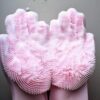 glun magic silicone dish washing gloves, silicon cleaning gloves, silicon hand gloves for kitchen dishwashing and pet grooming, great for washing dish, car, bathroom (1 pair,assorted) glun magic silicone dish washing gloves, silicon cleaning gloves, silicon hand gloves for kitchen dishwashing and pet grooming, great for washing dish, car, bathroom (1 pair,assorted)